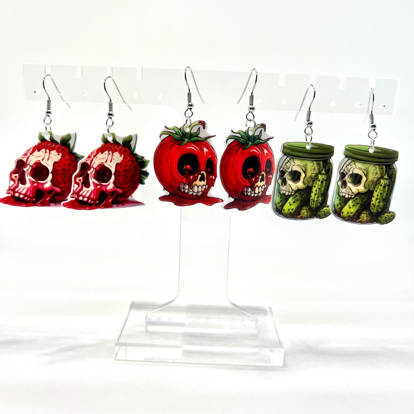 Skull Snack Earrings