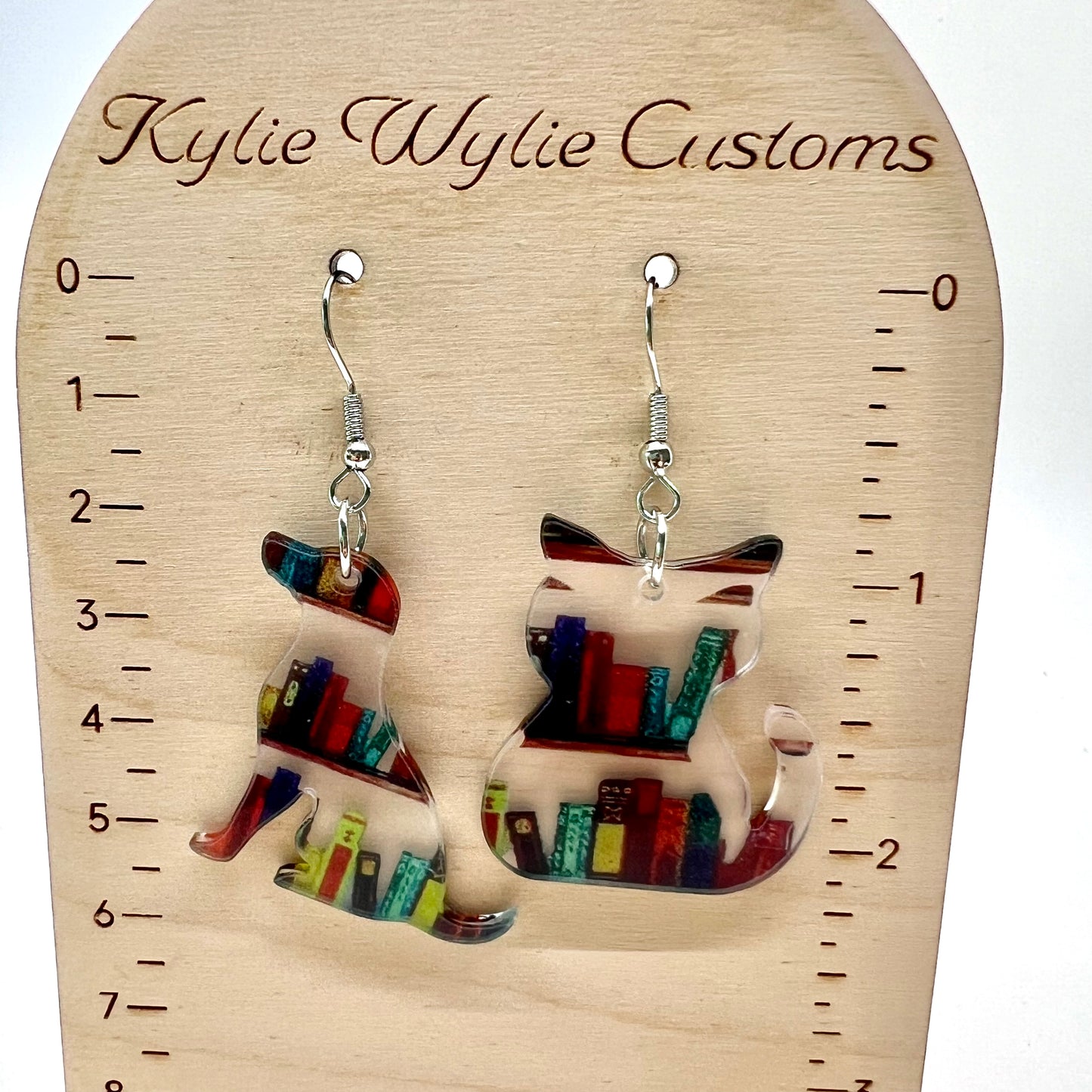 Book Earrings