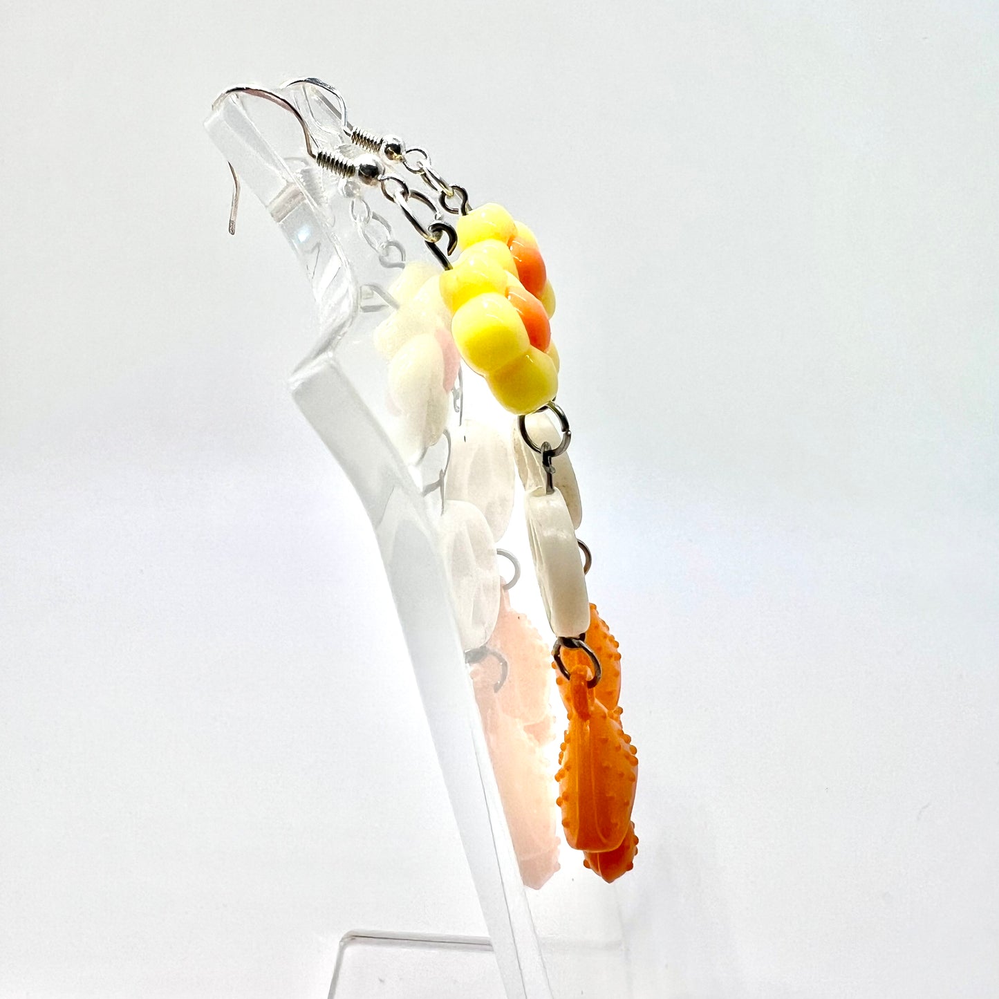 Mushroom Chain Earrings