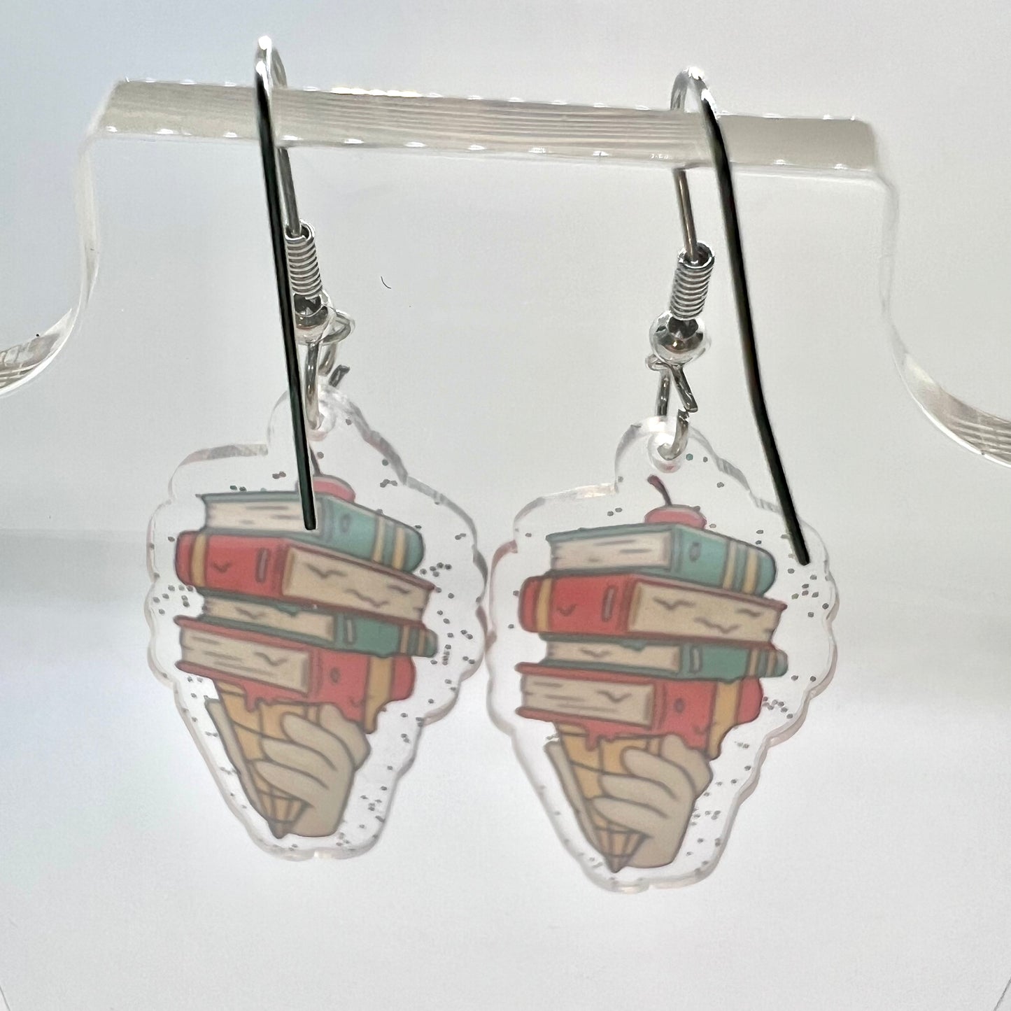 Summer Book Earrings