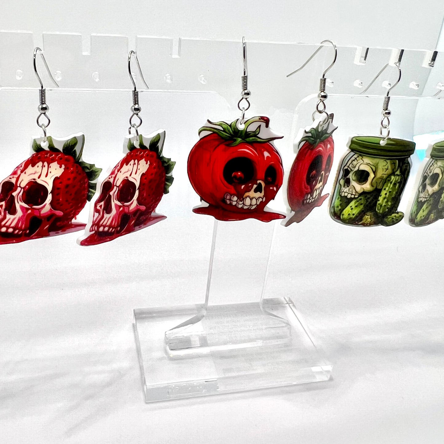 Skull Snack Earrings