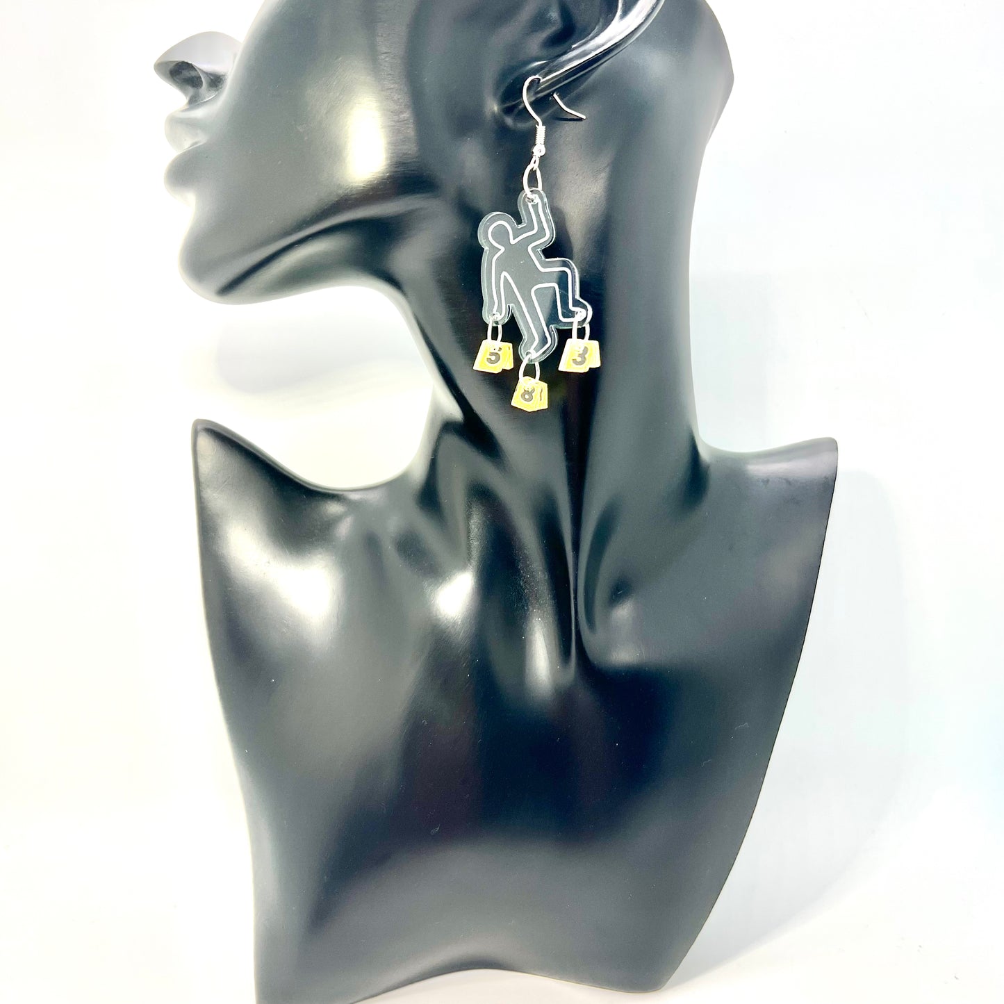 Chalk Outline Earrings