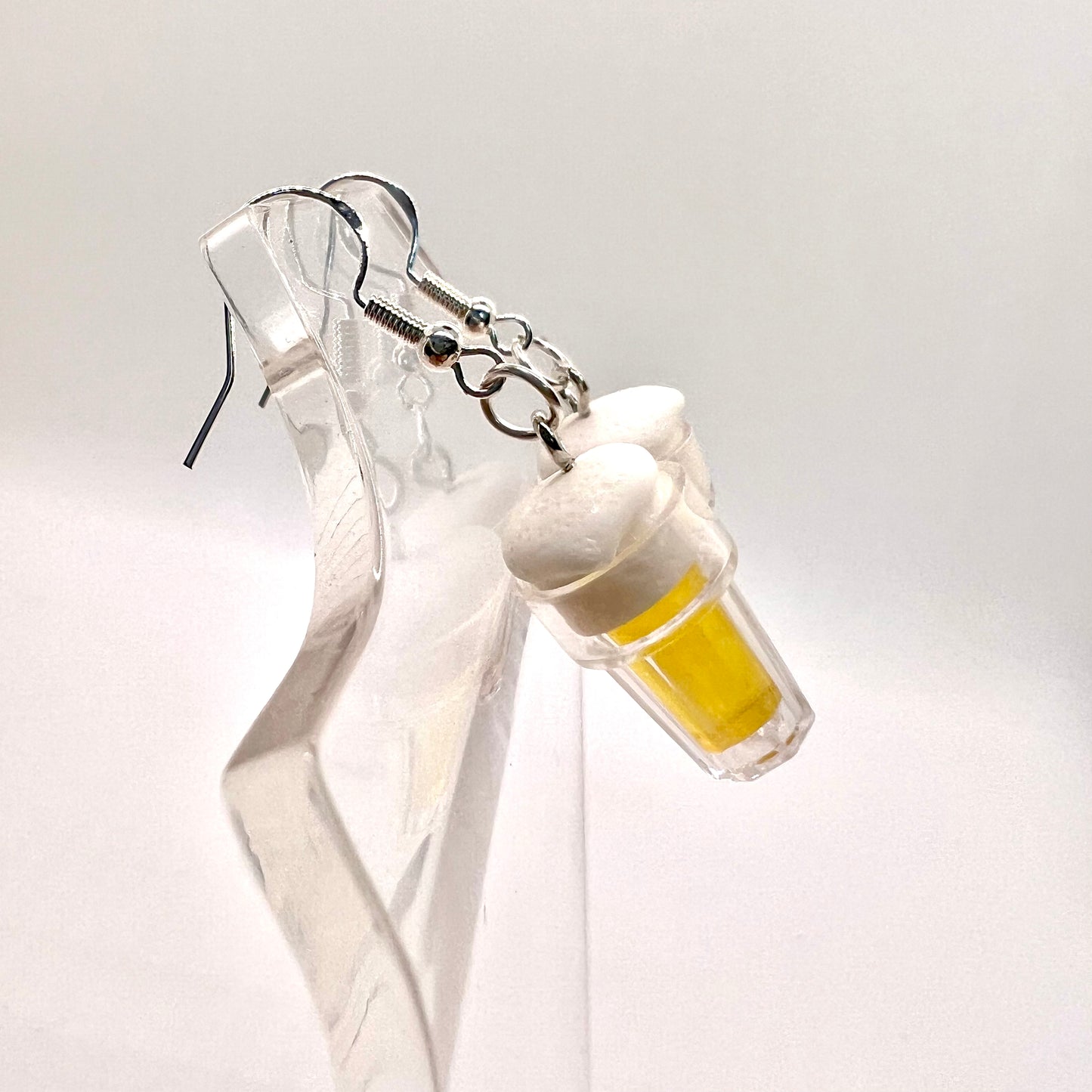 Beer Glass Earrings
