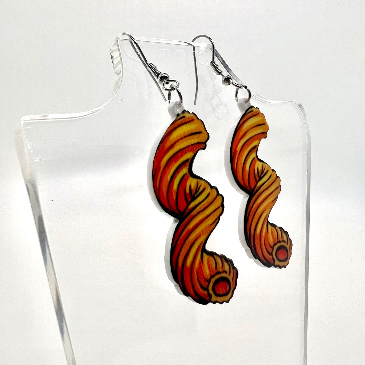 Pasta Earrings