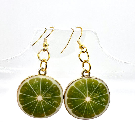 Lime Earrings