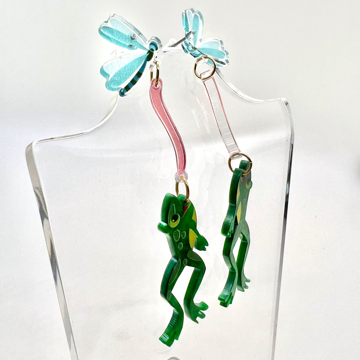 Frog & Fly Earrings