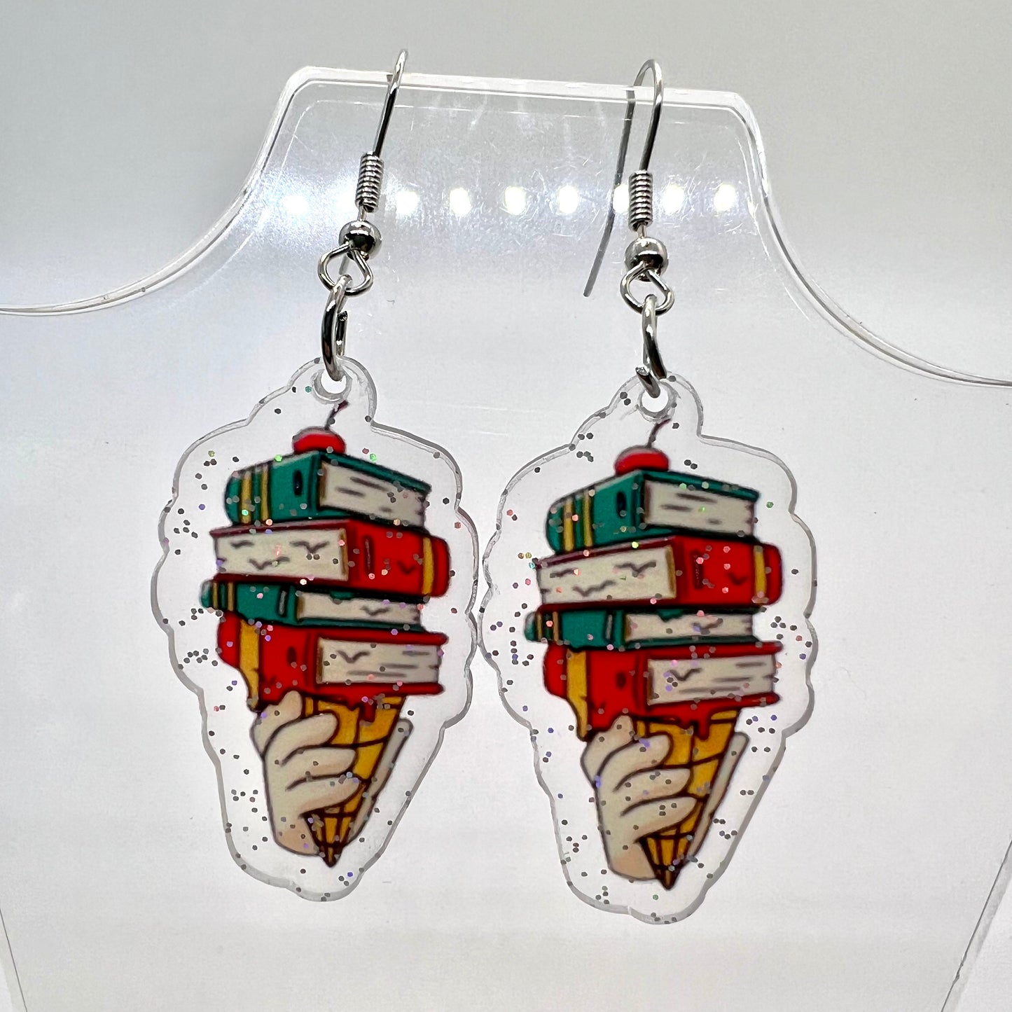 Summer Book Earrings
