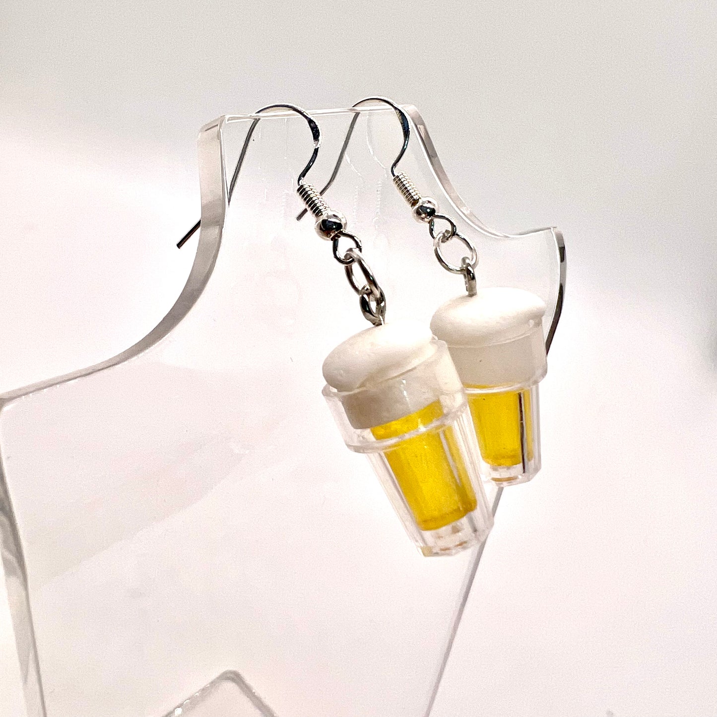 Beer Glass Earrings