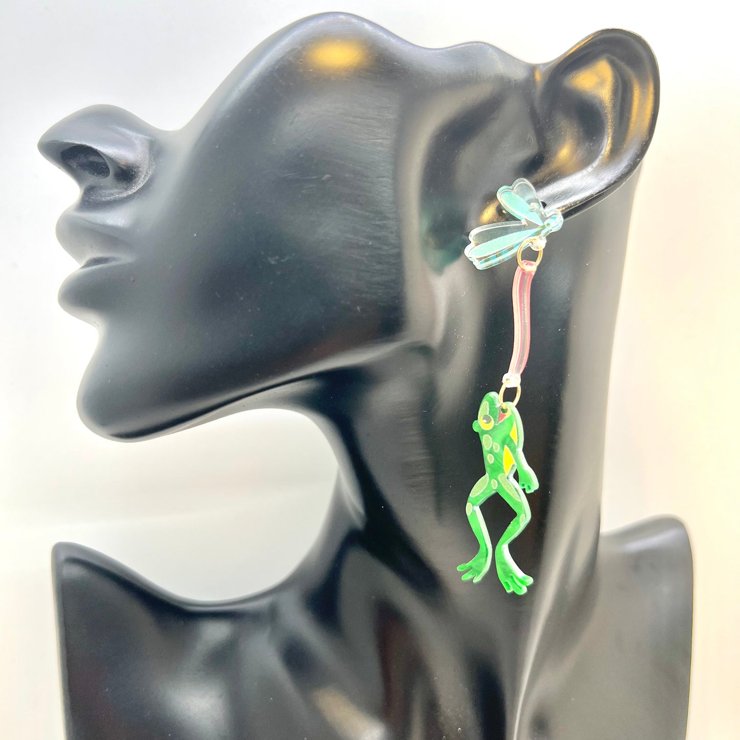 Frog & Fly Earrings