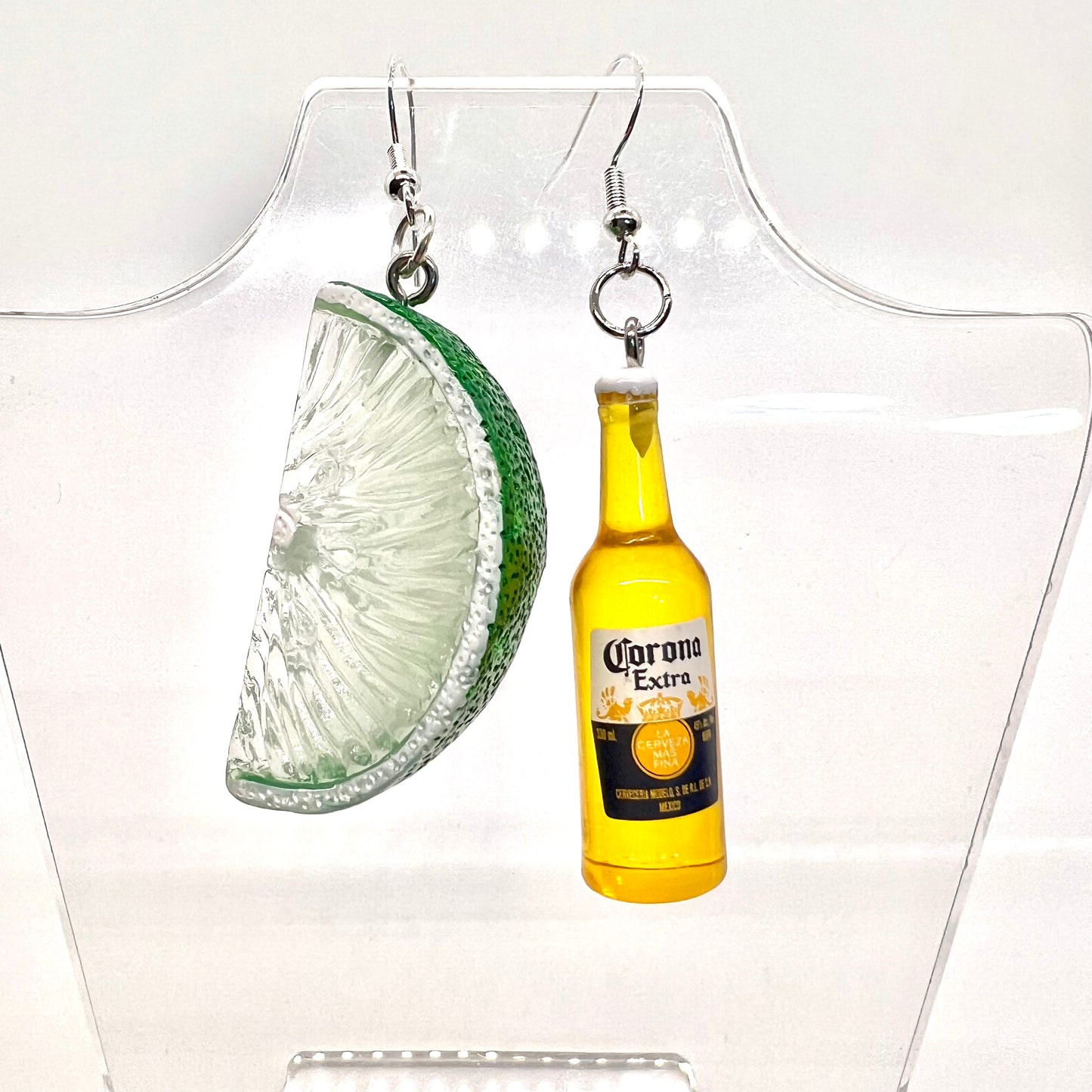 Corona & Lime Earrings