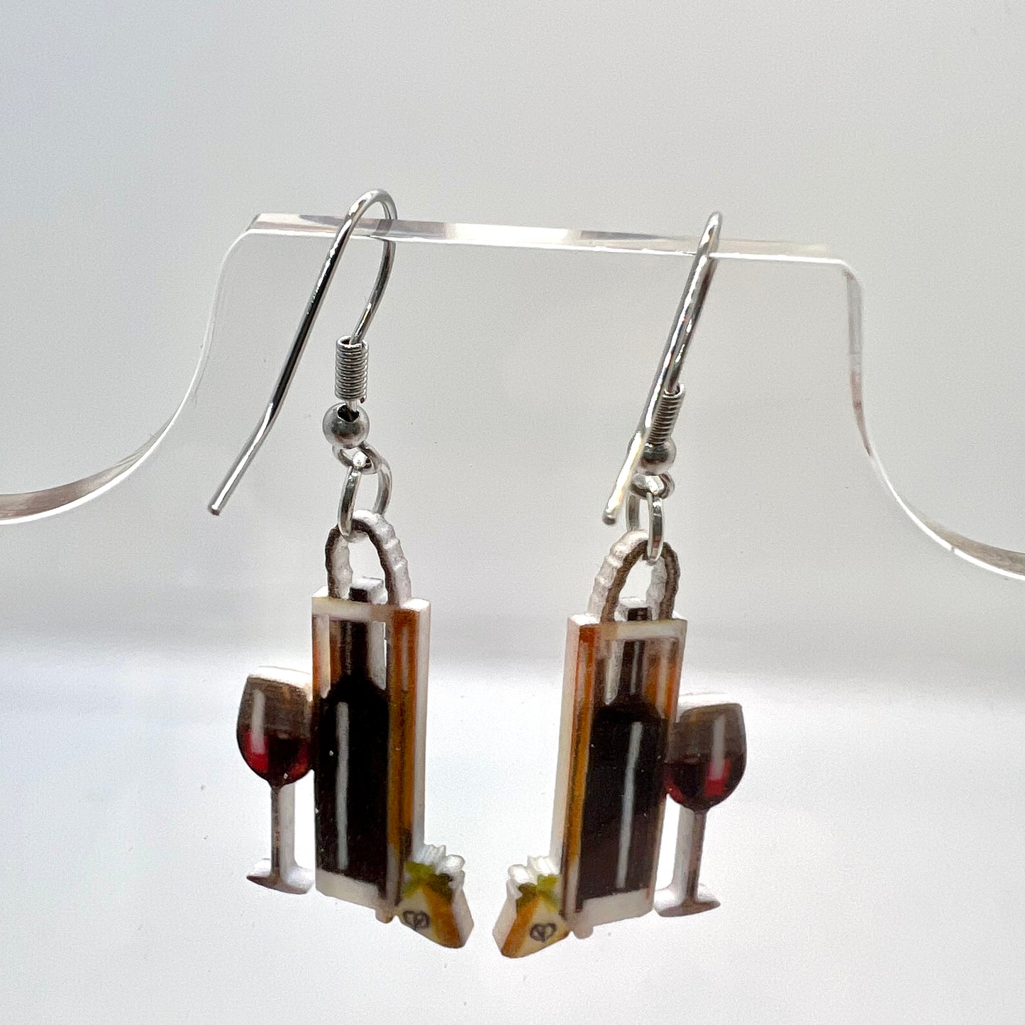 Wine Earrings