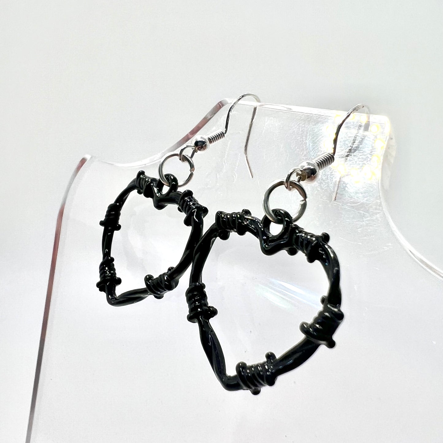 Barbed Heart Earrings