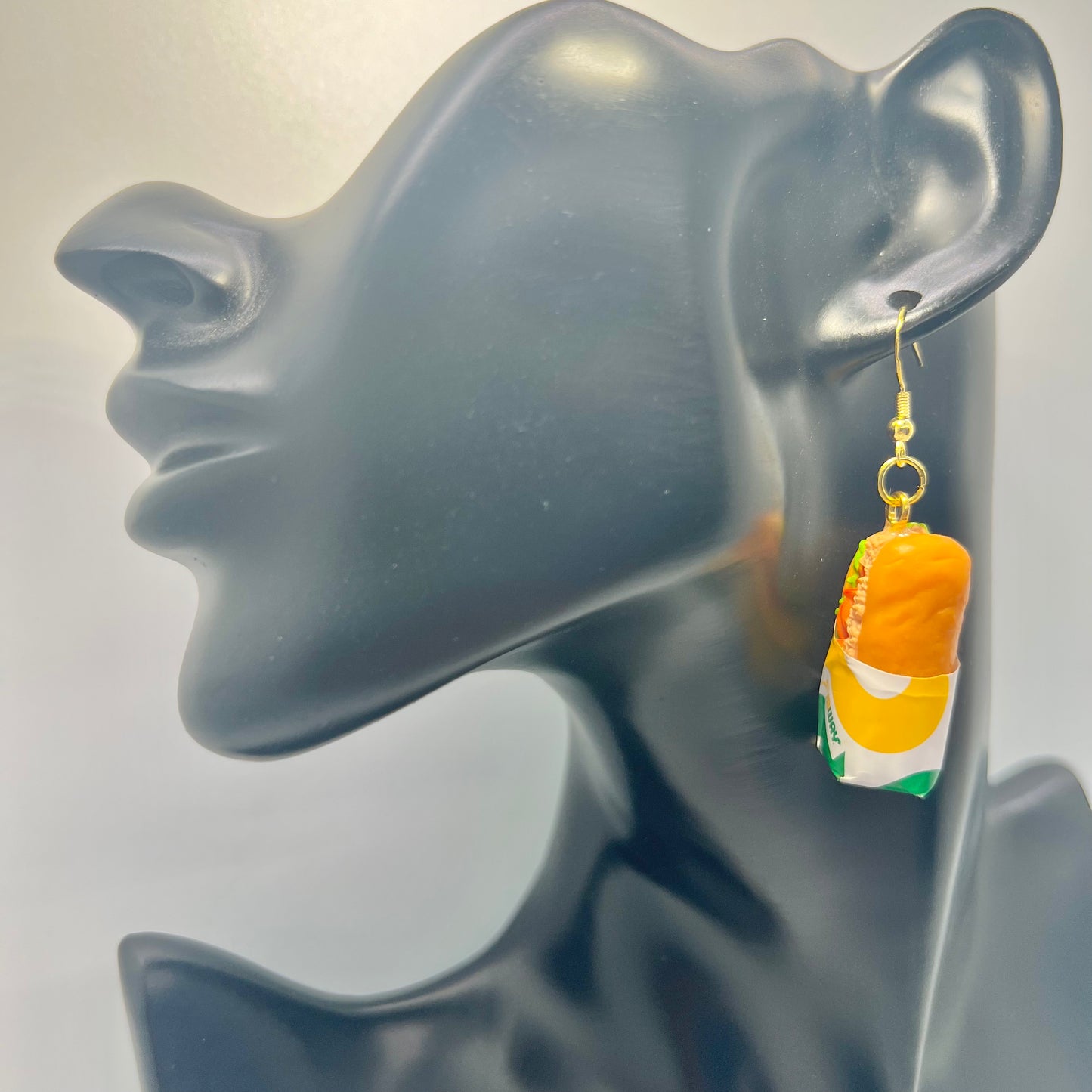 Subway Tuna Sub Earrings