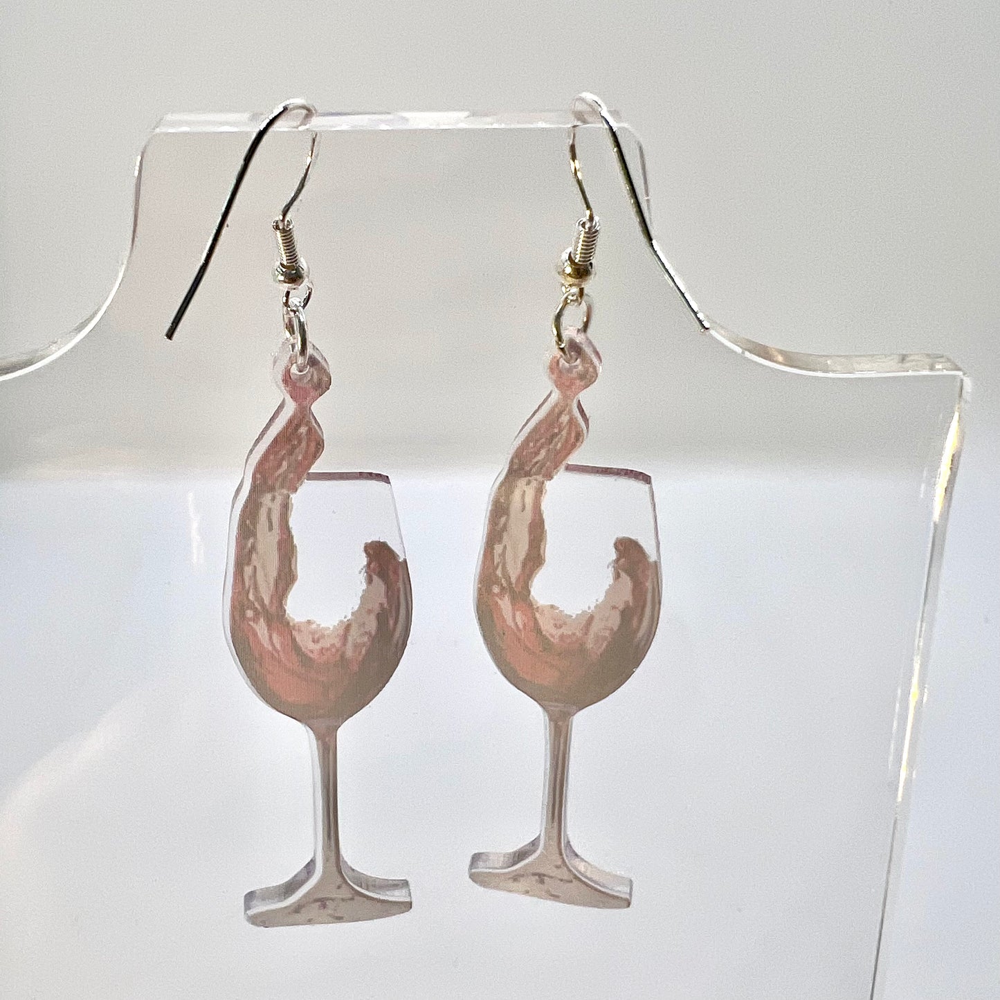 Wine Glass Earrings