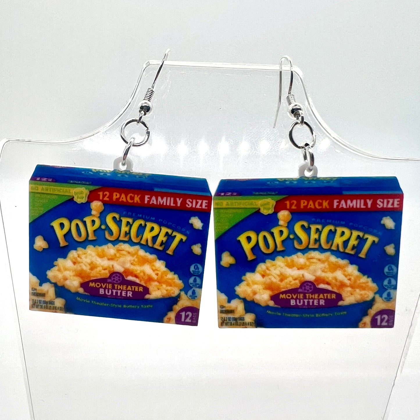 Popcorn Box Earrings