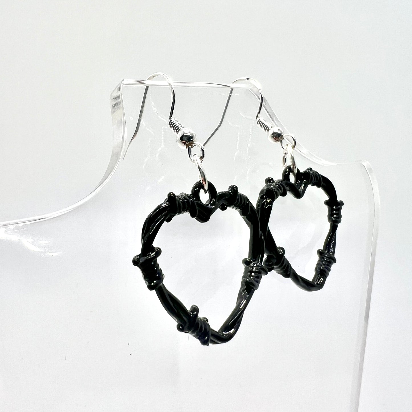 Barbed Heart Earrings