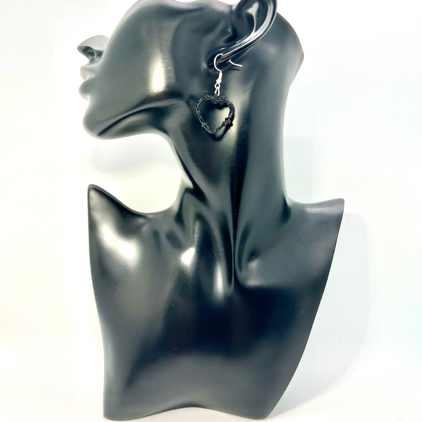 Barbed Heart Earrings