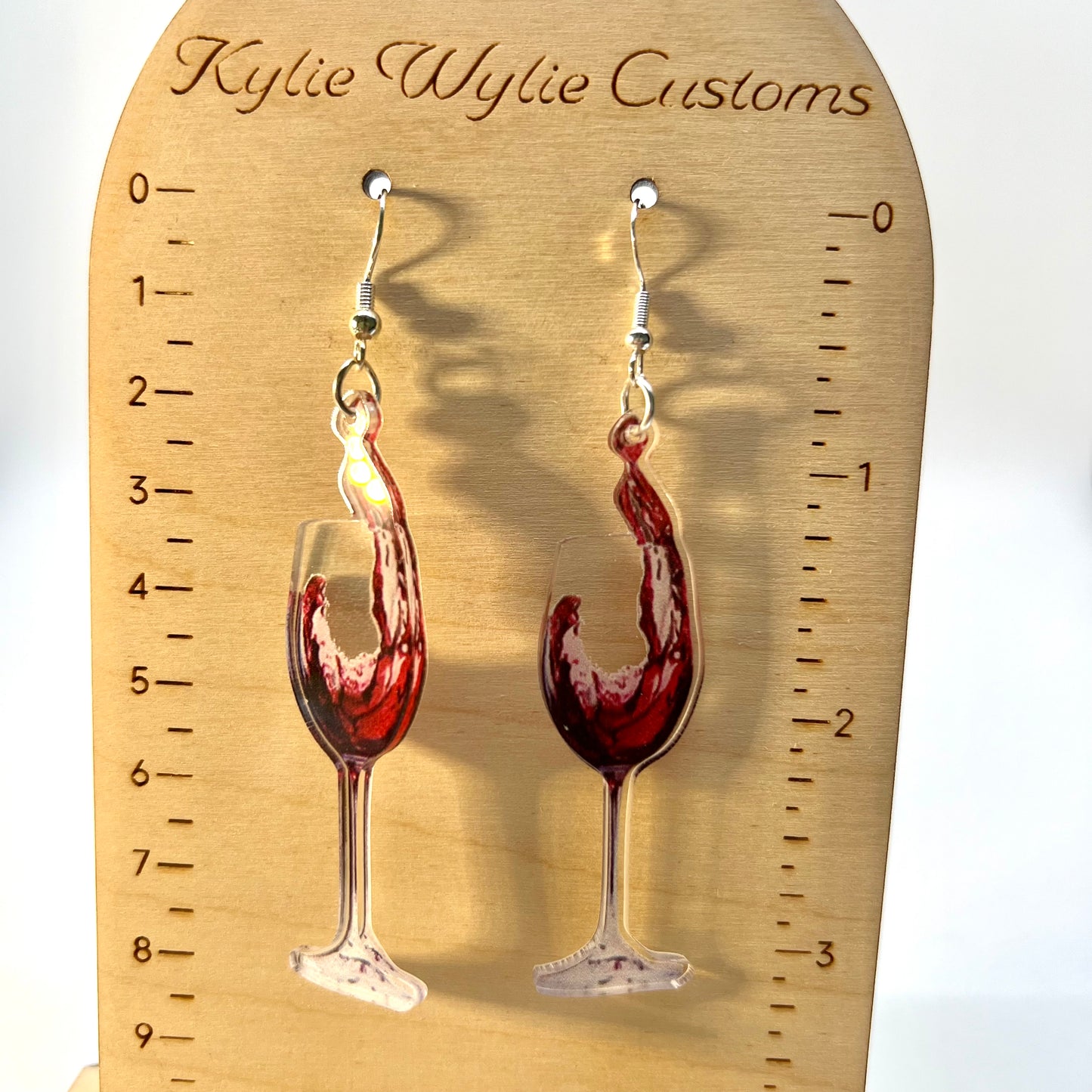 Wine Glass Earrings
