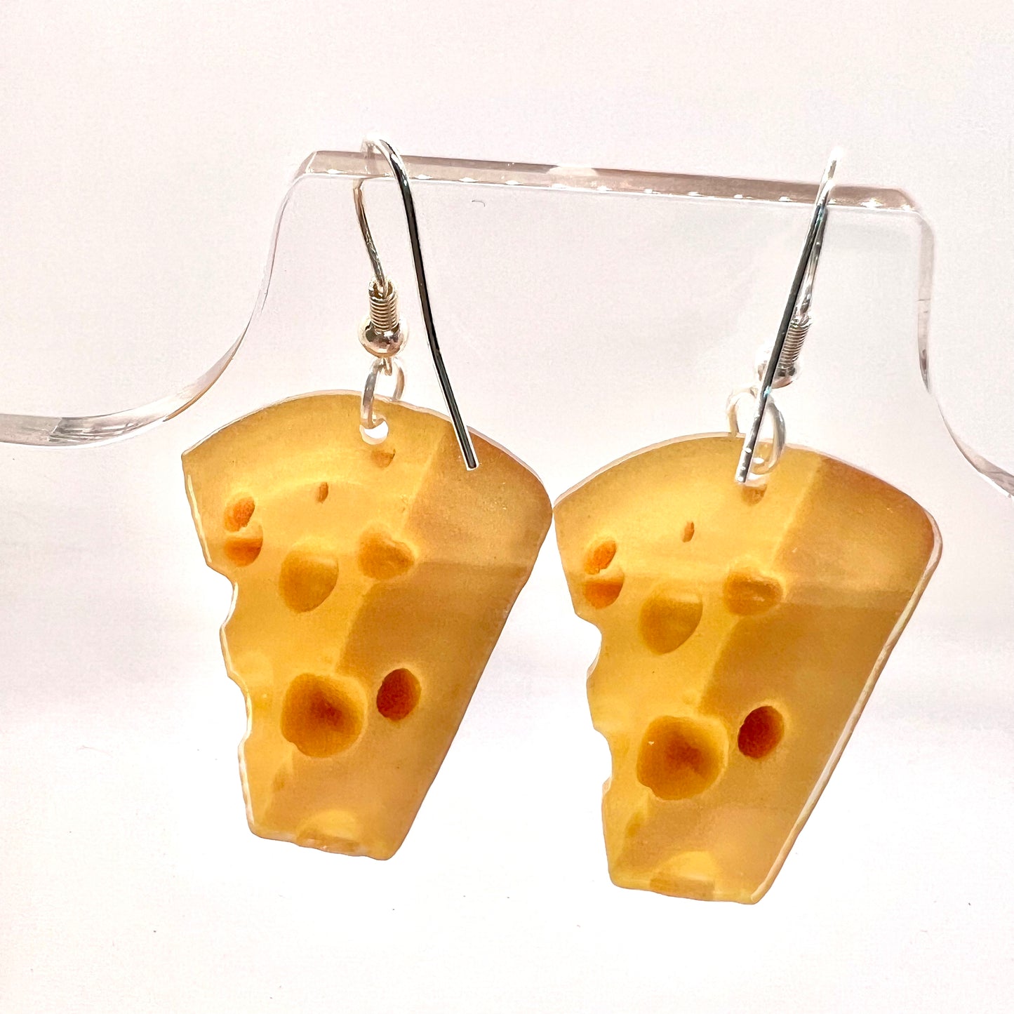 Cheese Wedge Earrings