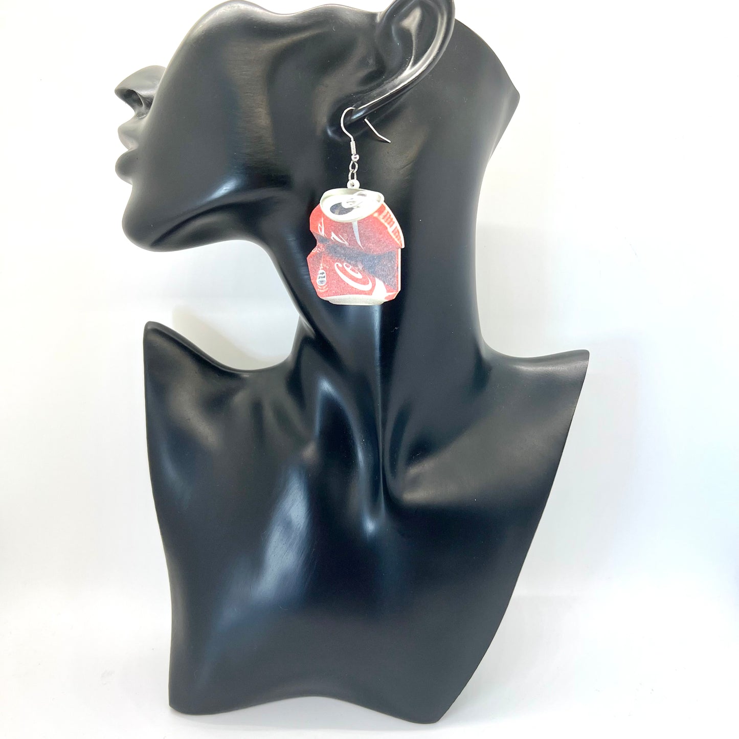 Crushed Coke Can Earrings