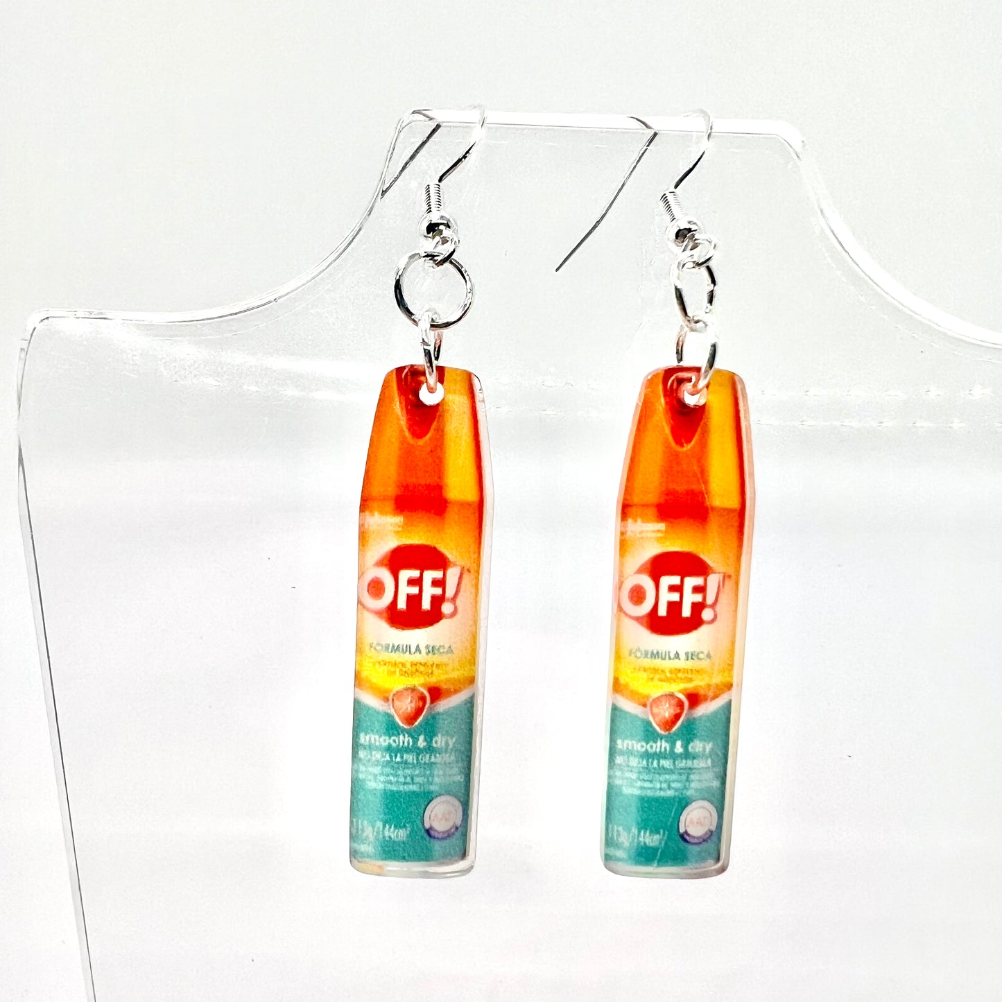 Off Bug Spray Earrings
