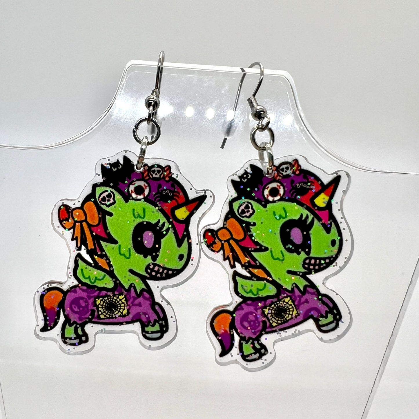 Halloween Unicorn Earrings