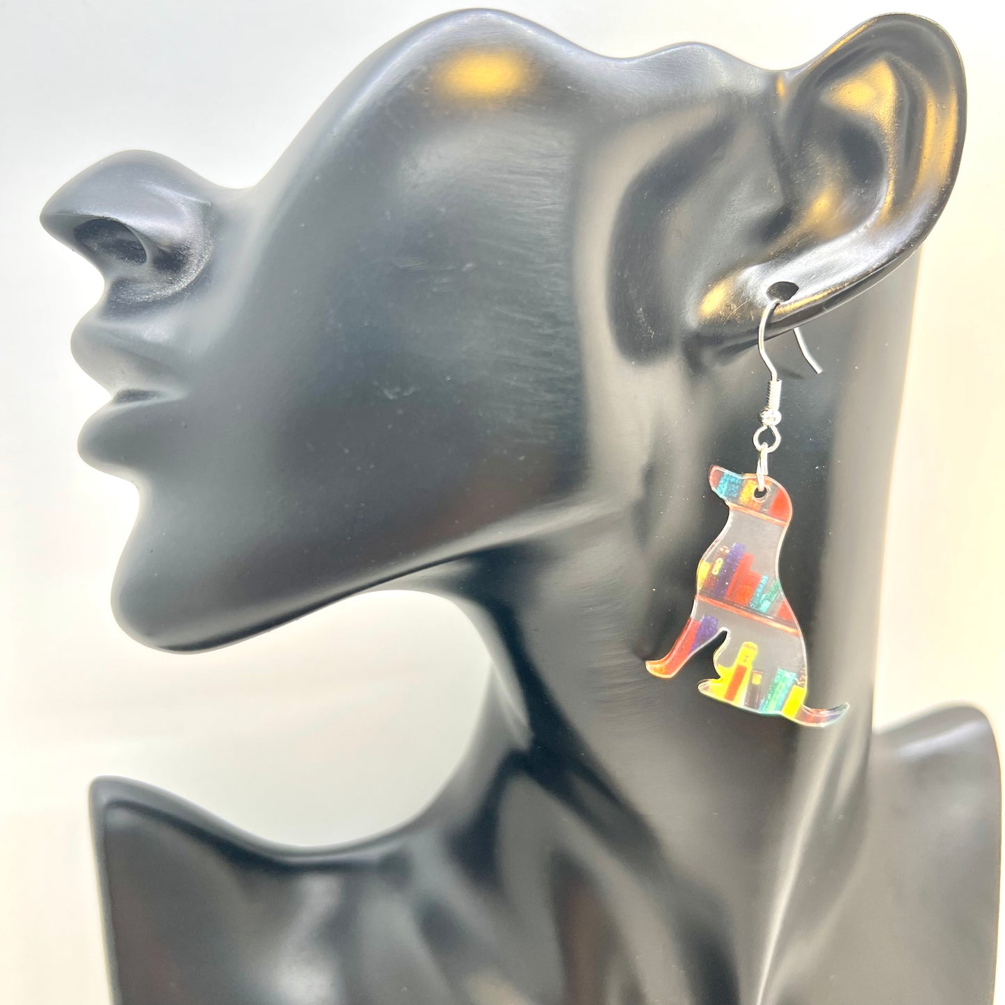 Book Earrings