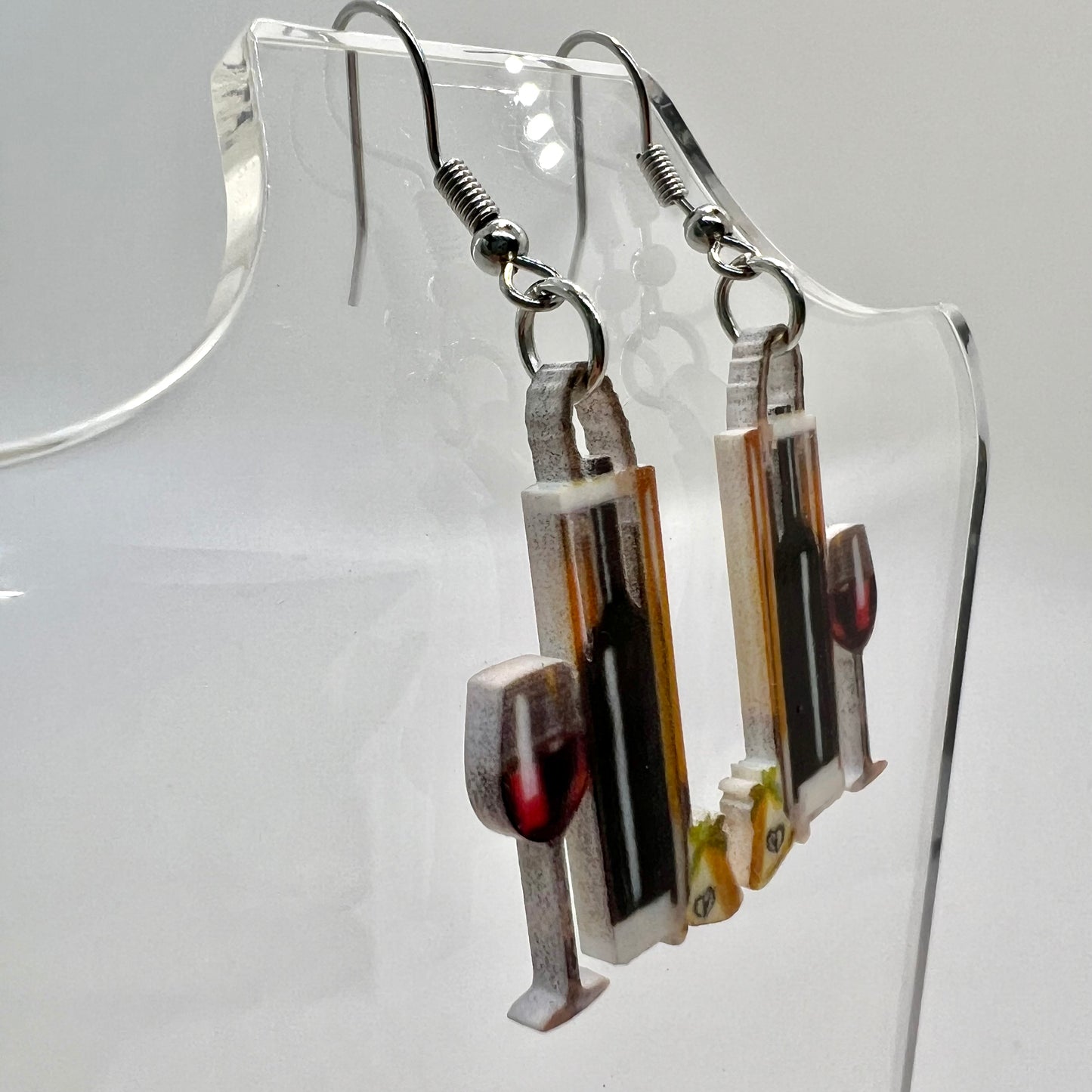 Wine Earrings