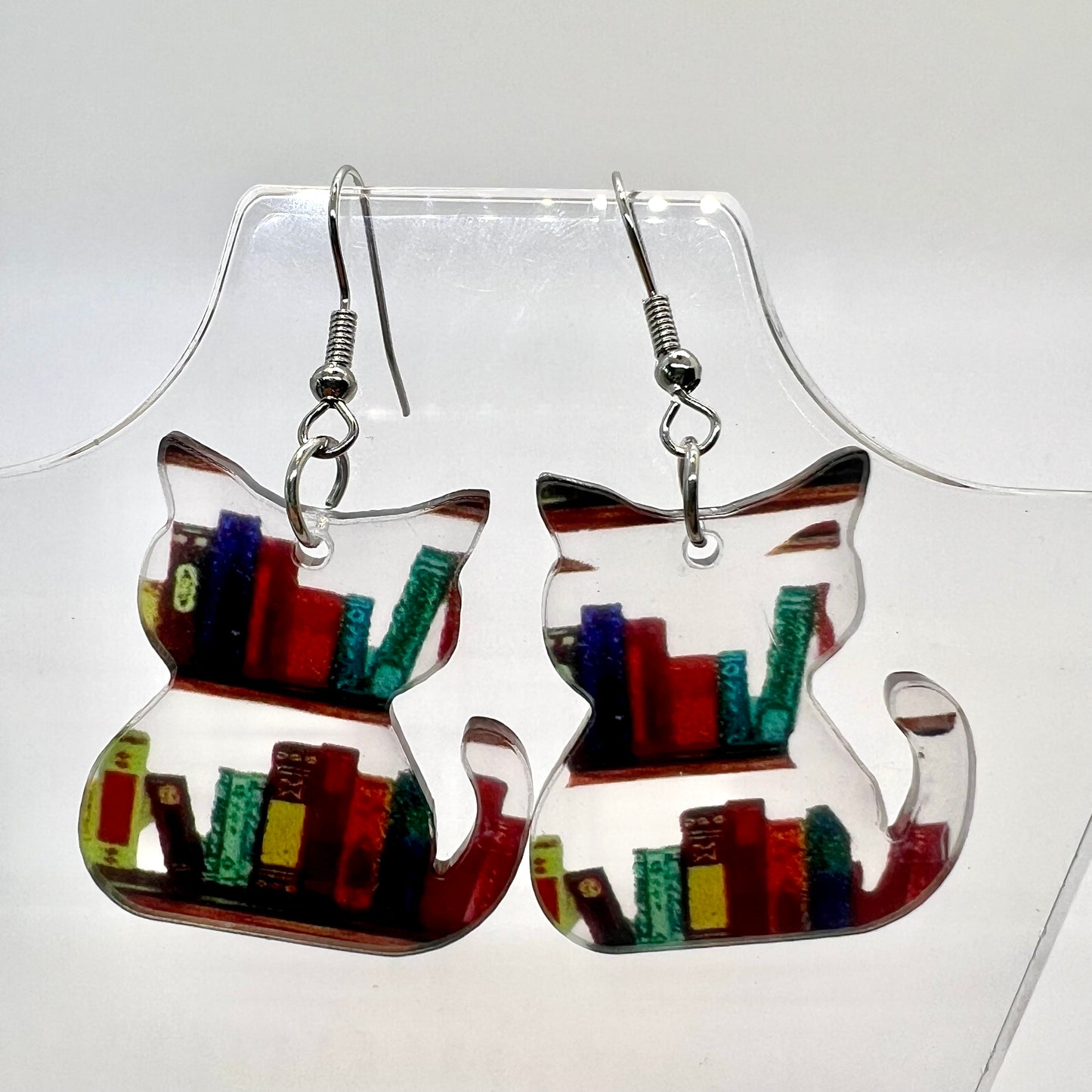 Book Earrings