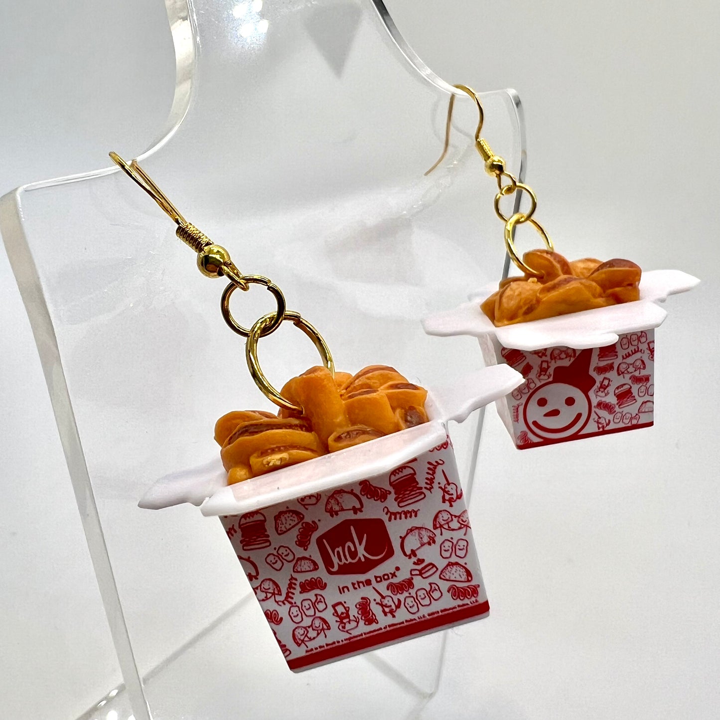 Jack in the Box Earrings