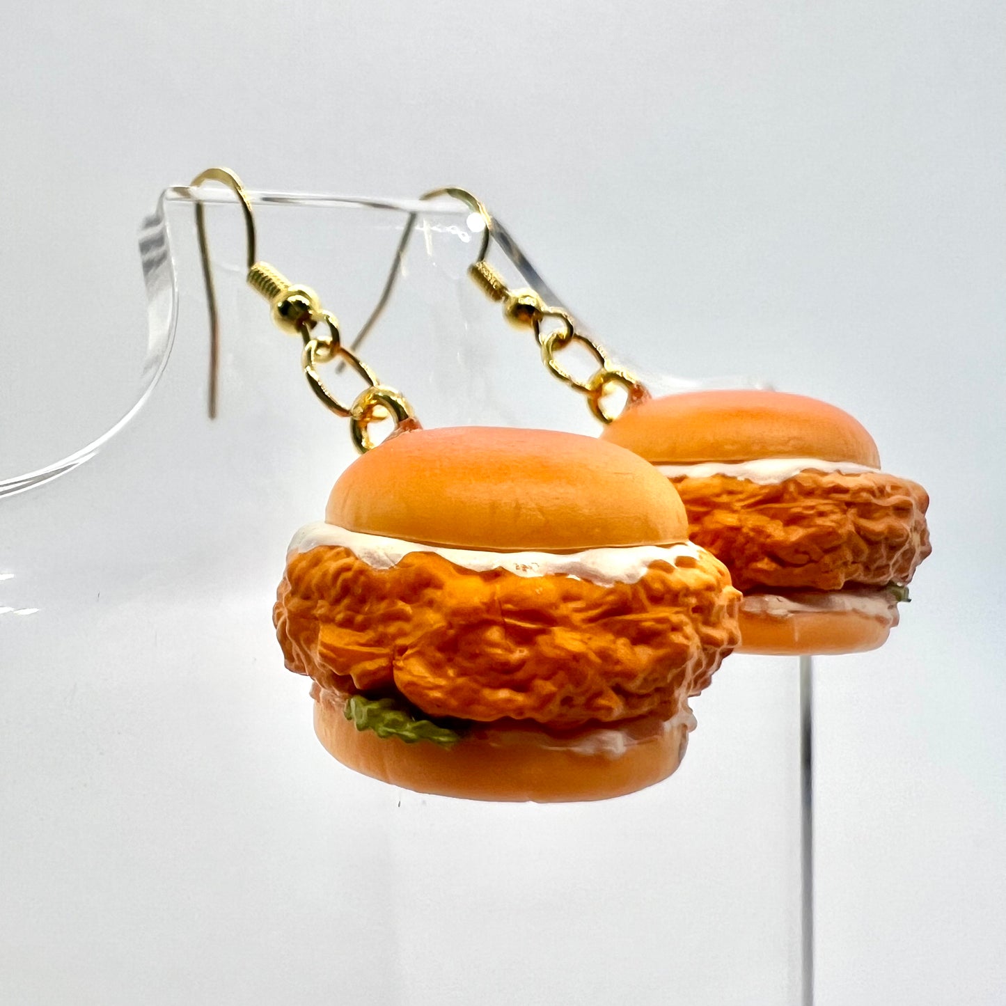 Chicken Sandwich Earrings