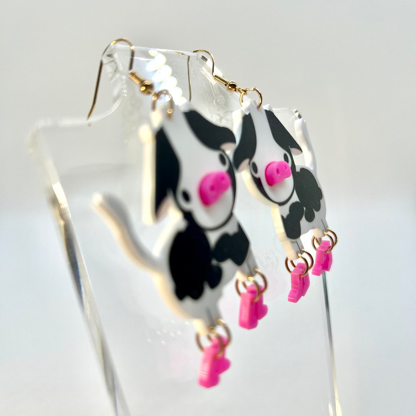 Cows In Boots Earrings