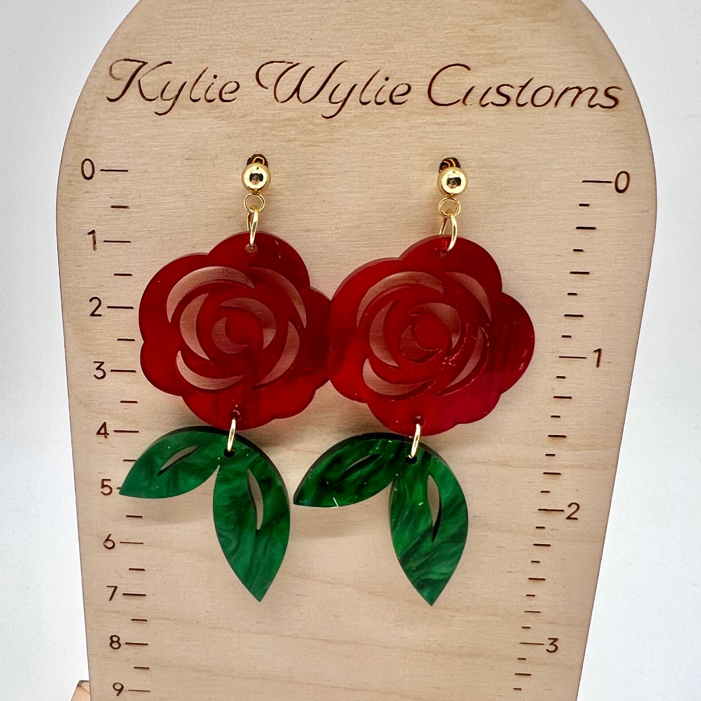 Rose Earrings