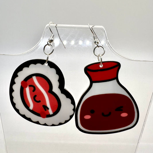 Sushi Earrings