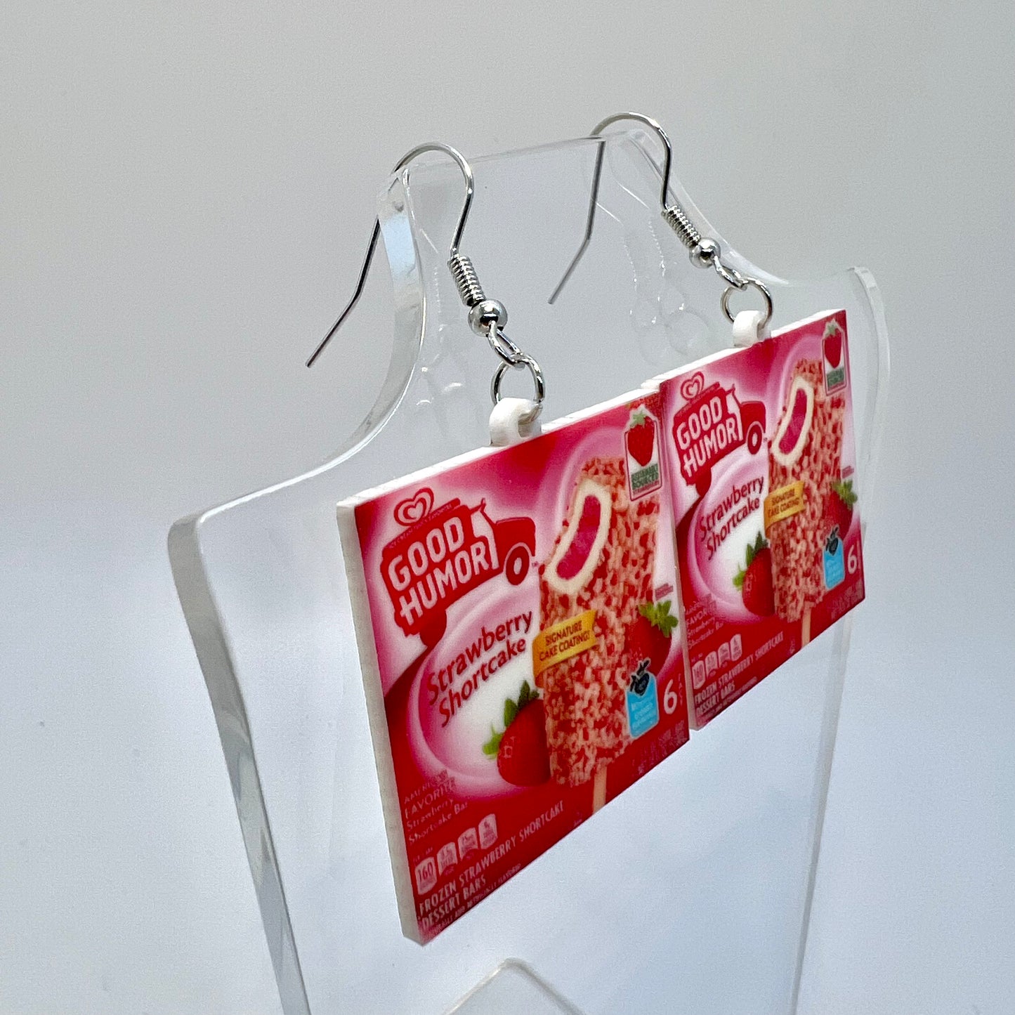 Strawberry Bar Earrings