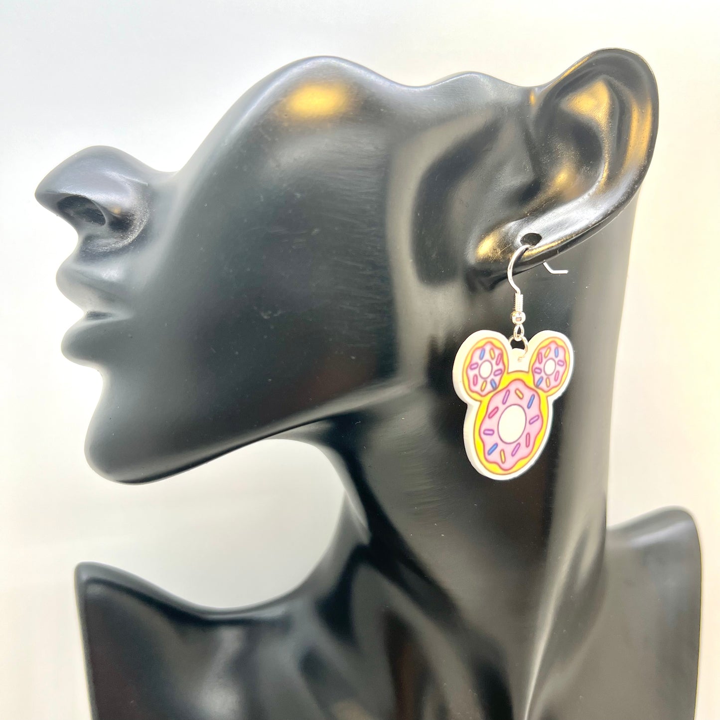 Mickey Donut Earrings