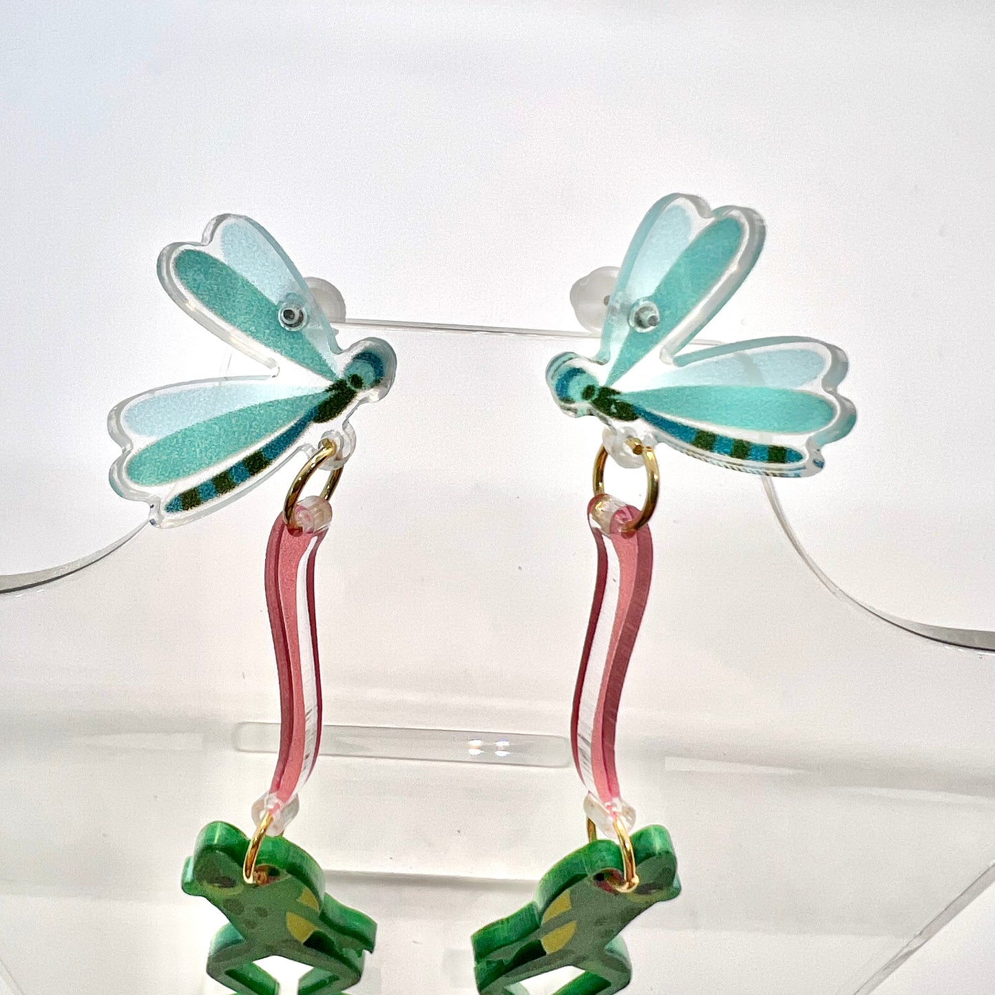 Frog & Fly Earrings
