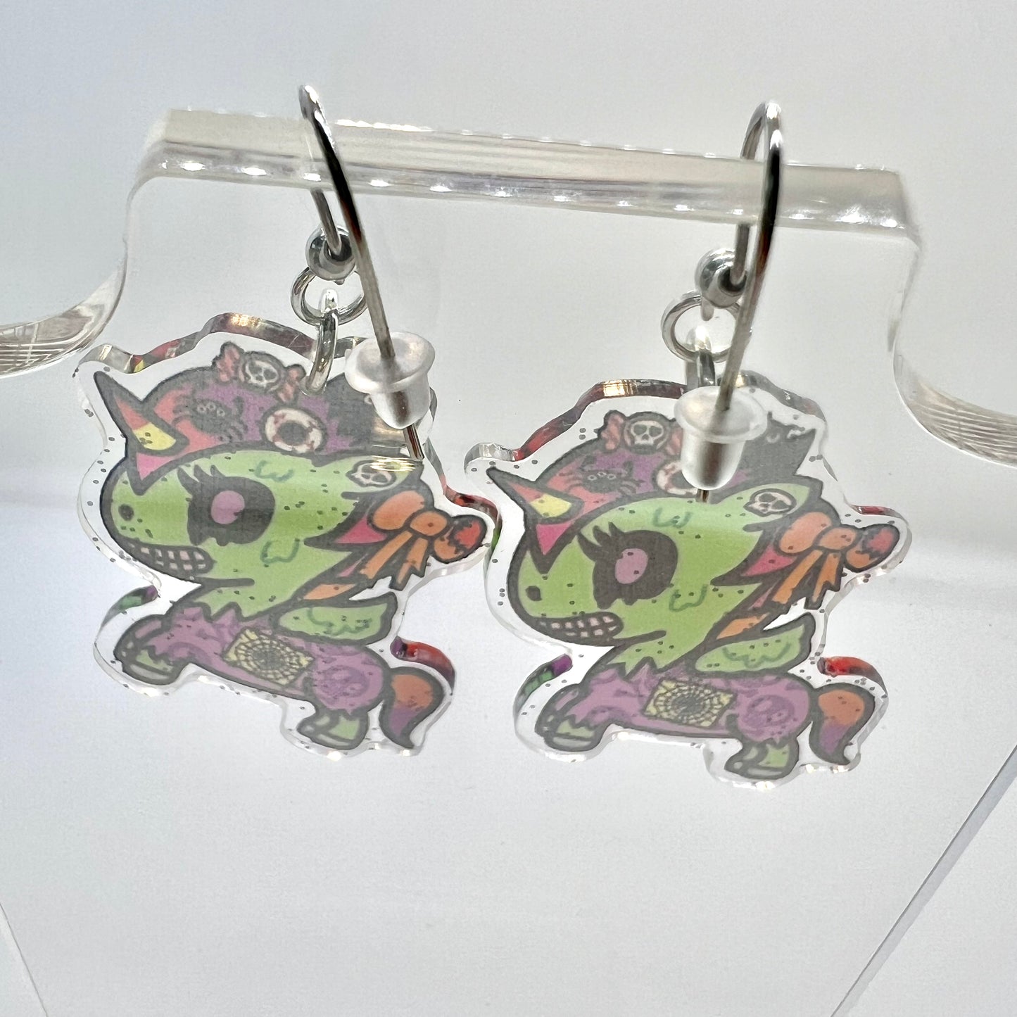 Halloween Unicorn Earrings