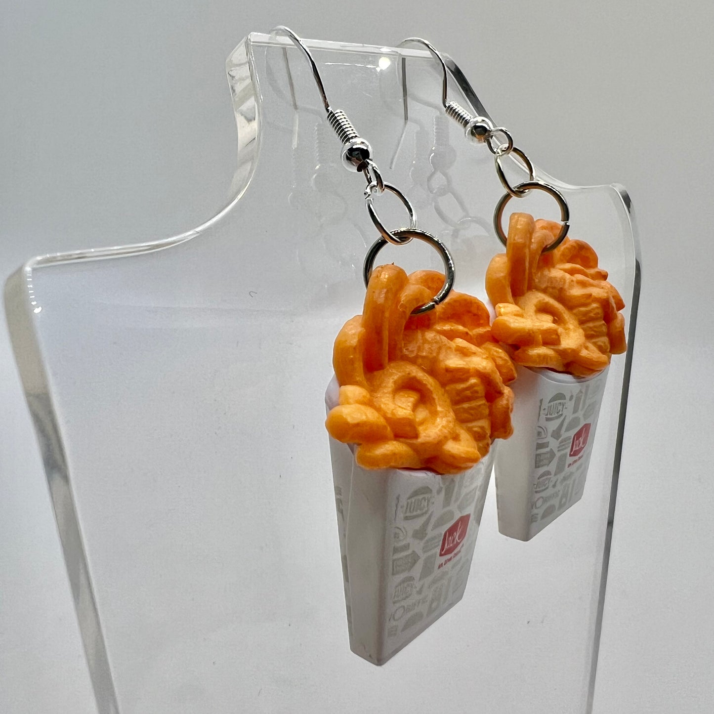 Curly Fries Earring