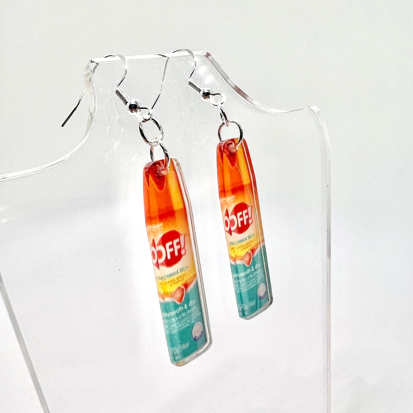 Off Bug Spray Earrings