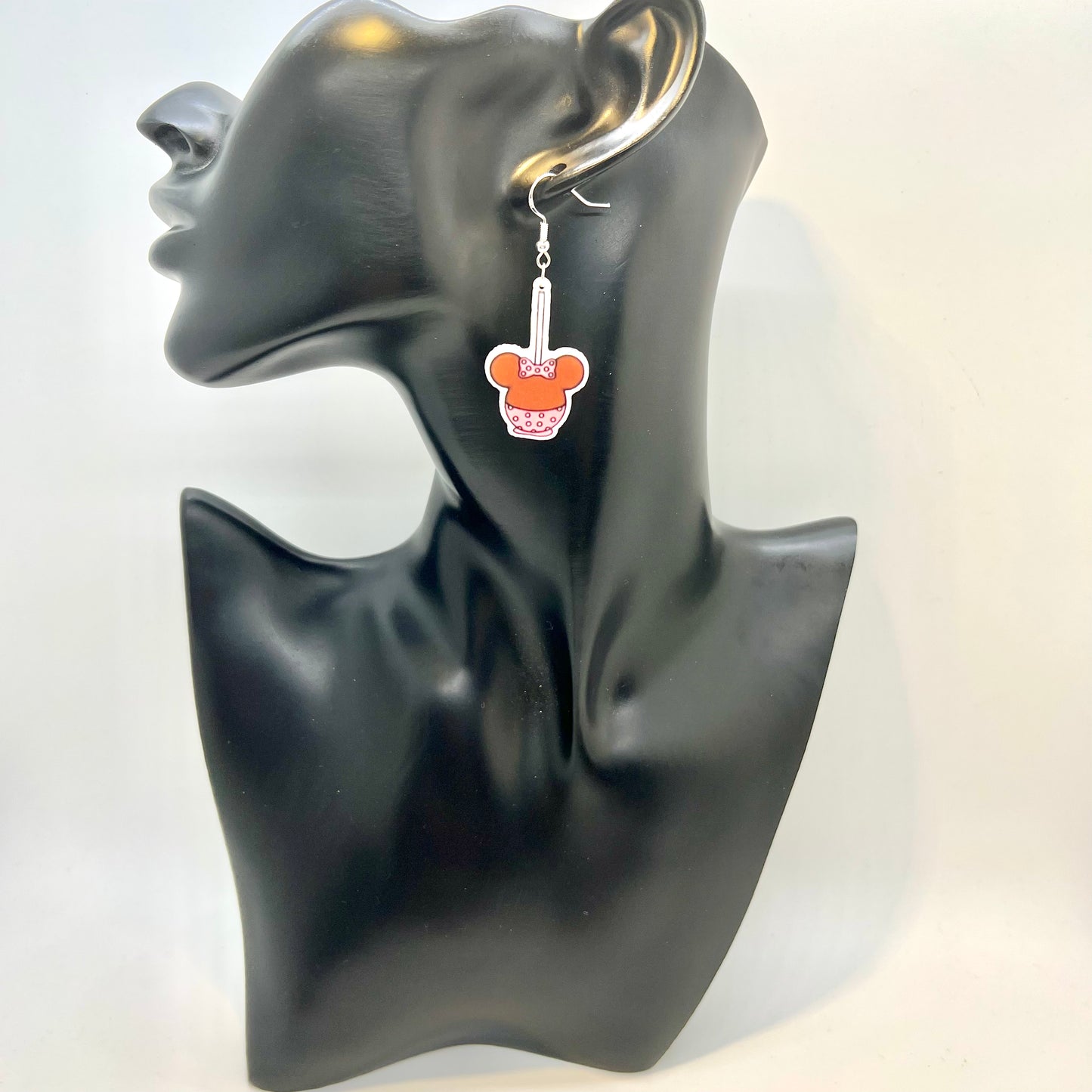 Minnie Caramel Apple Earrings