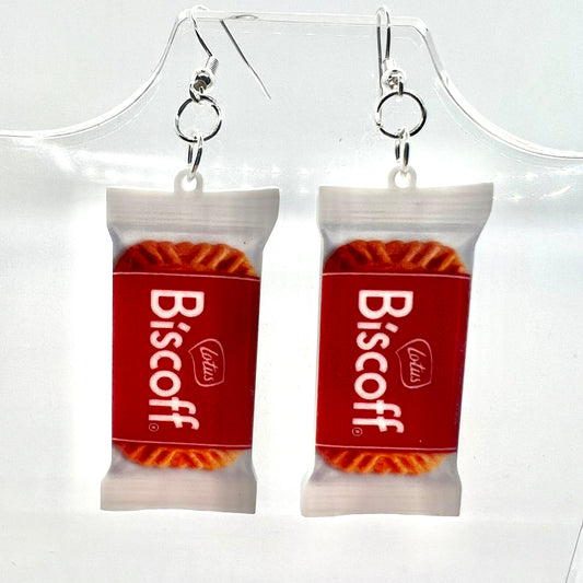 Biscoff Cookie Earrings