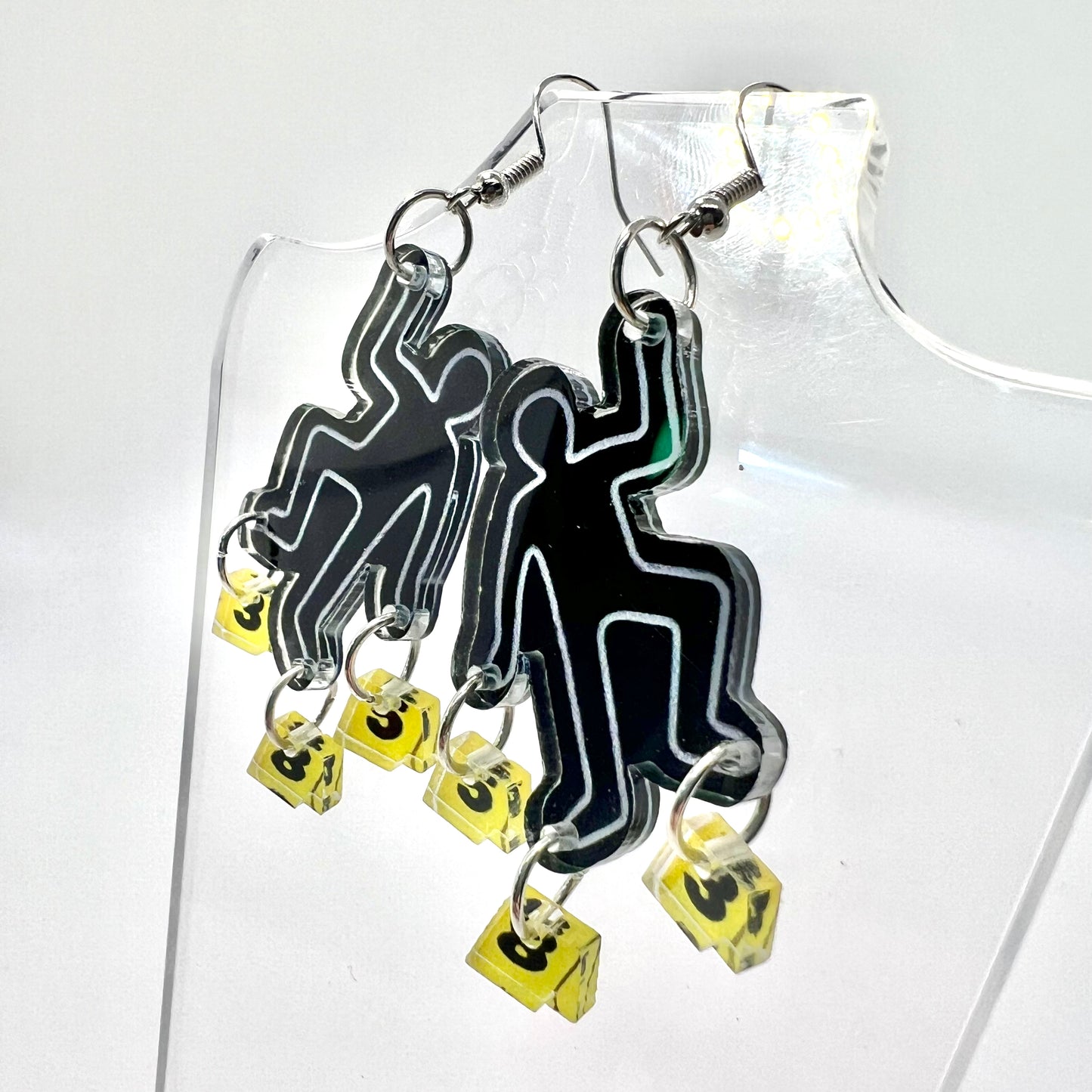 Chalk Outline Earrings