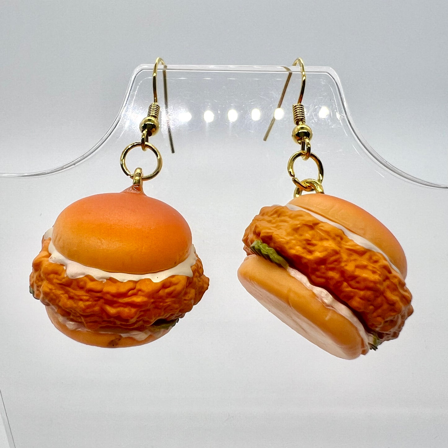 Chicken Sandwich Earrings