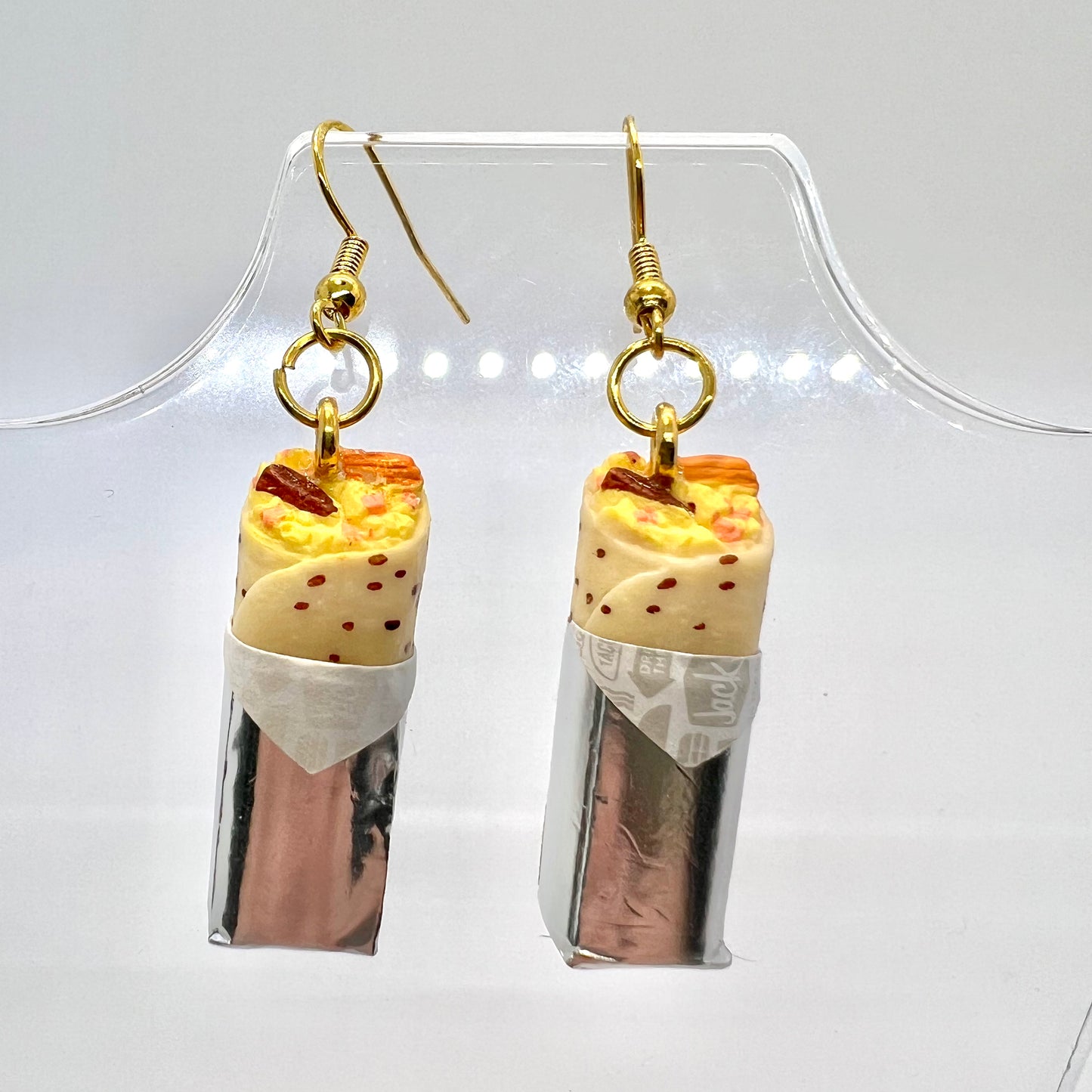 Breakfast Burrito Earrings