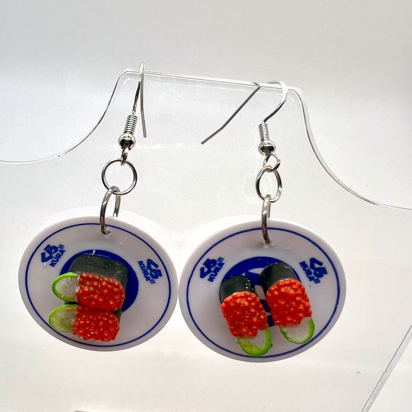 Sushi Plate Earrings