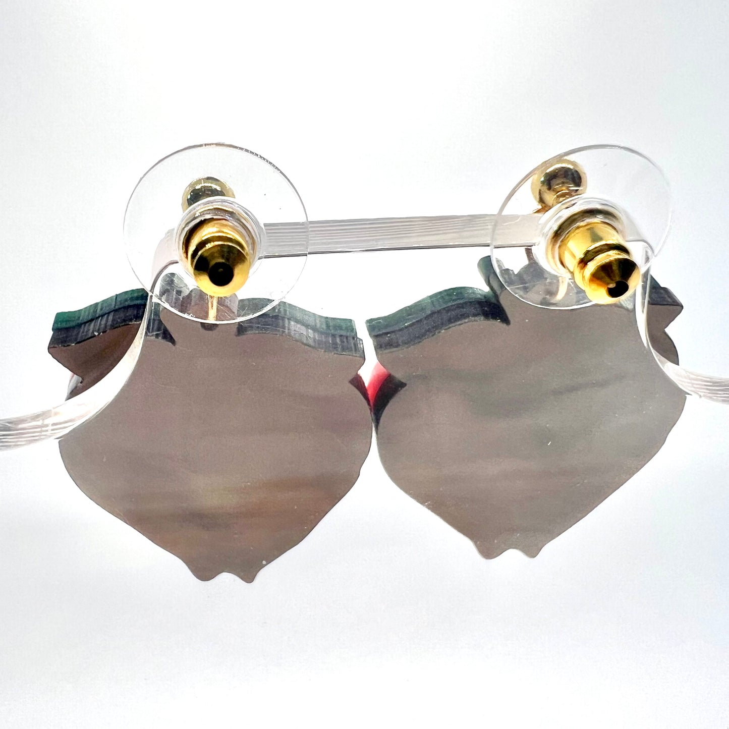 Chocolate Strawberry Earrings