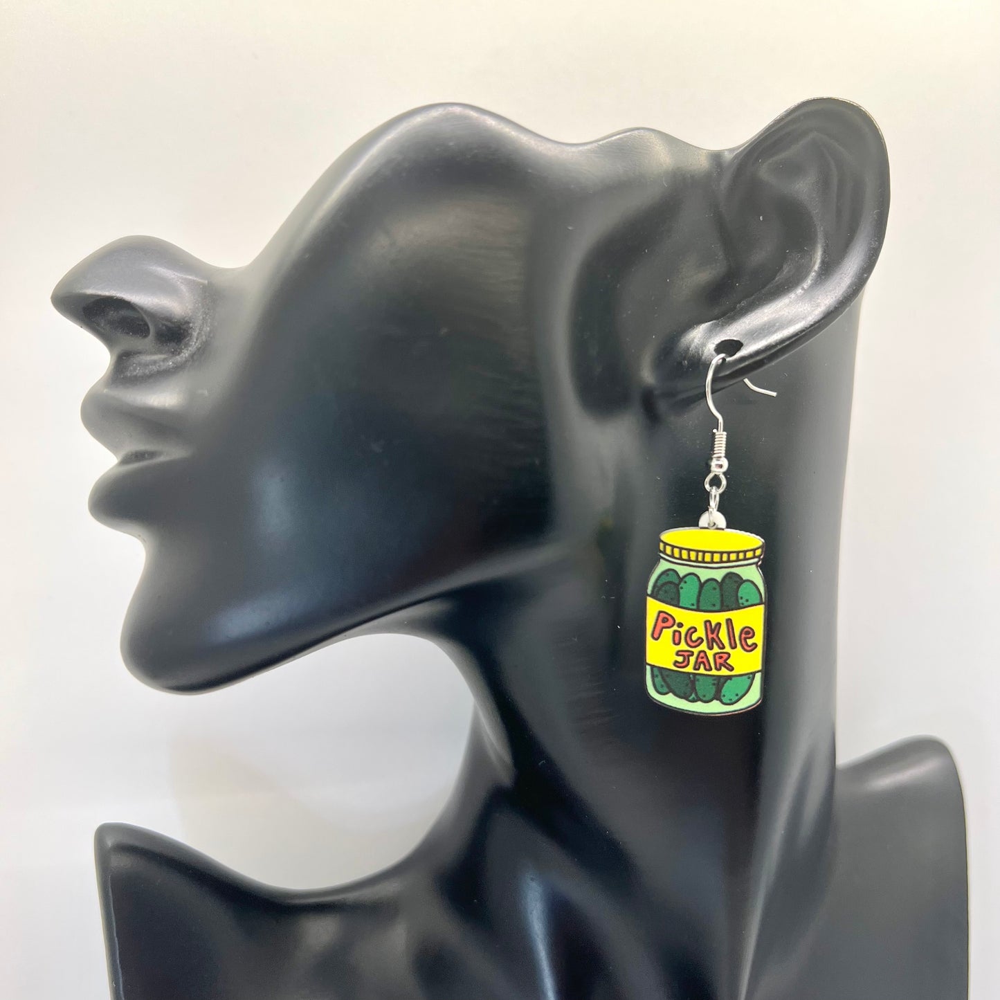 Pickle Jar Earrings
