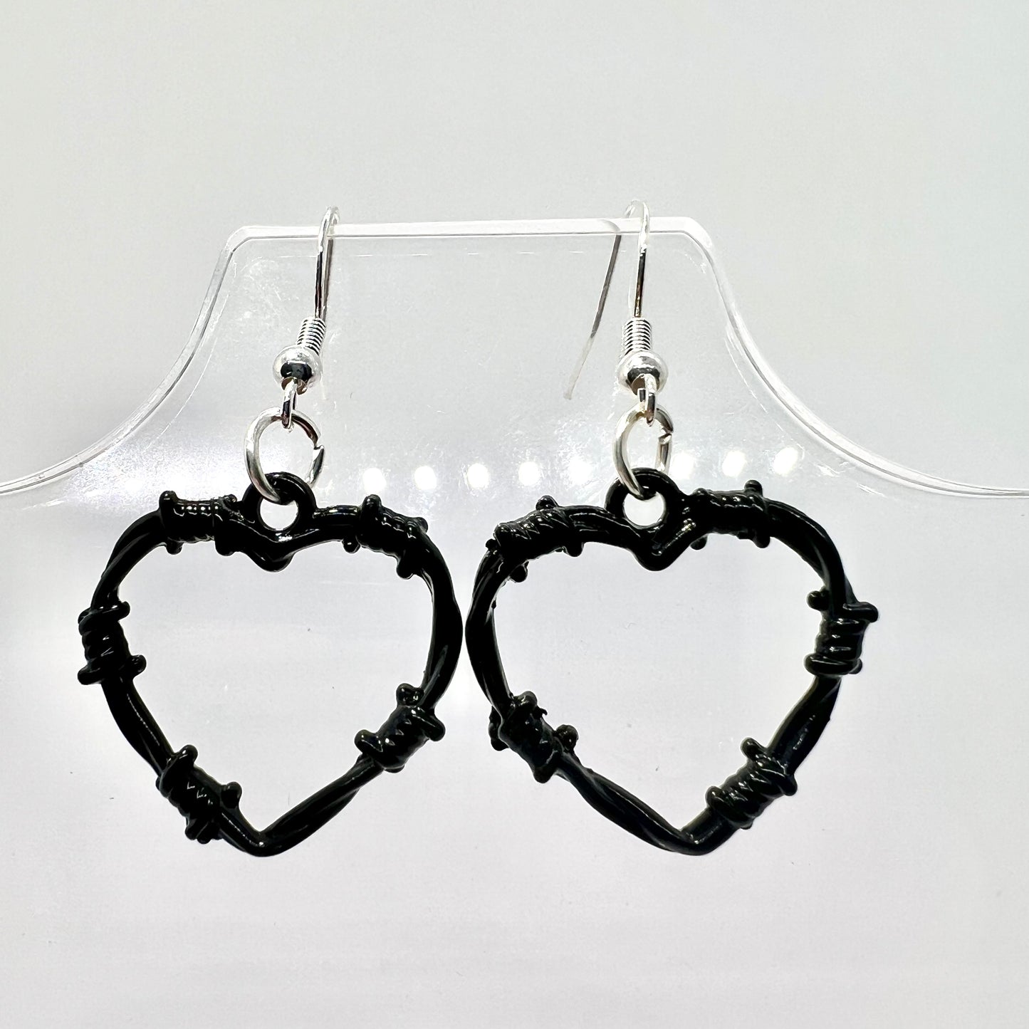 Barbed Heart Earrings