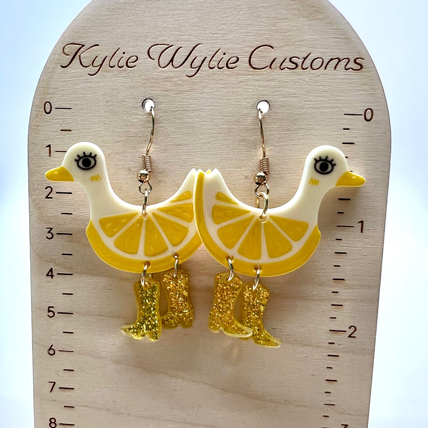 Summer Duck Earrings